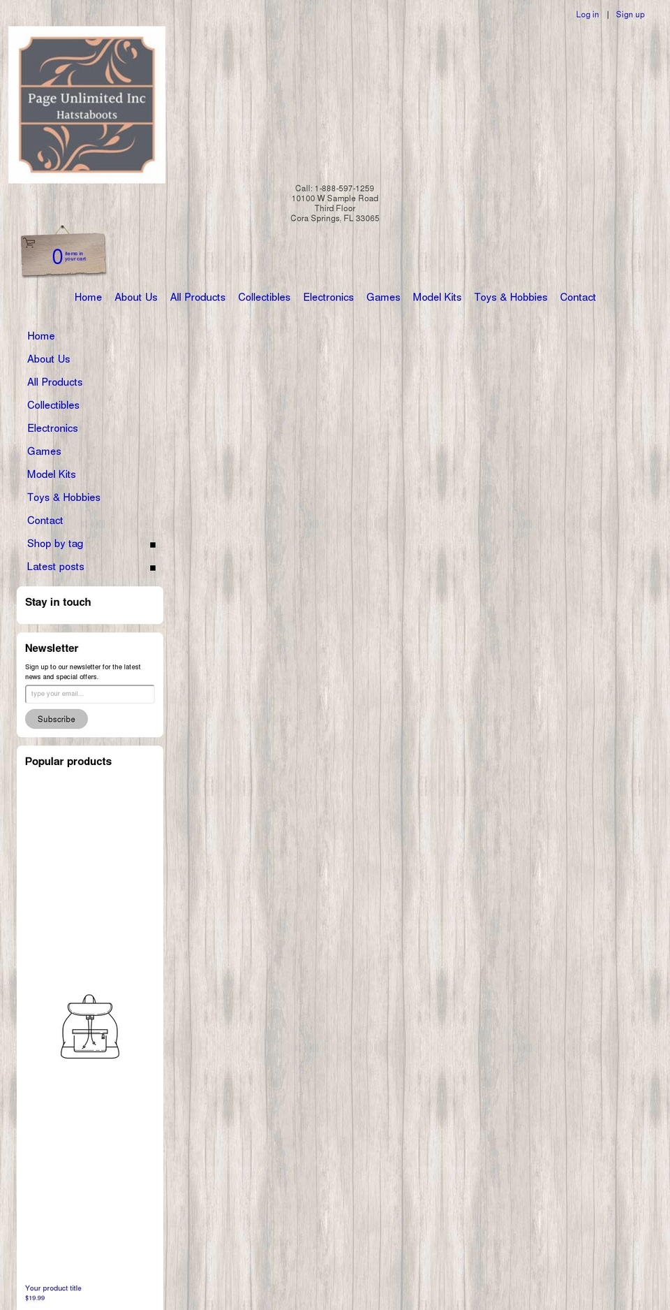 hatstaboots.myshopify.com shopify website screenshot
