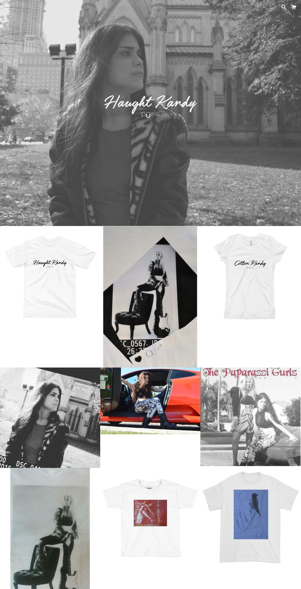 haughtkandy.com — Shopify storefront screenshot