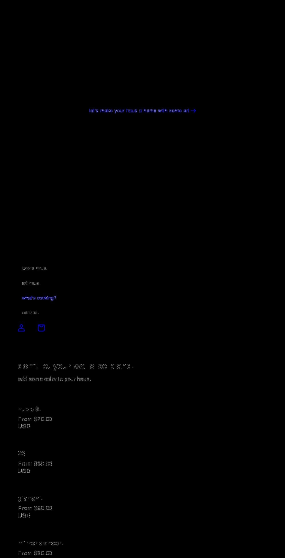 hausofpatience.com shopify website screenshot