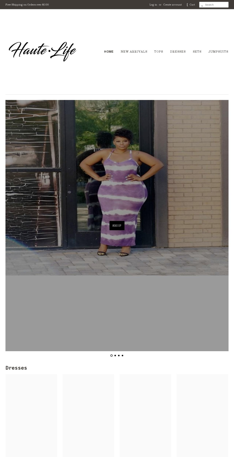 hautelifeplus.com shopify website screenshot