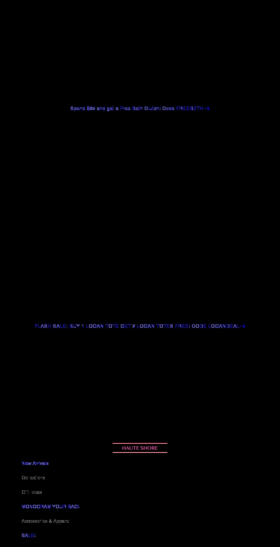 hauteshore.com shopify website screenshot