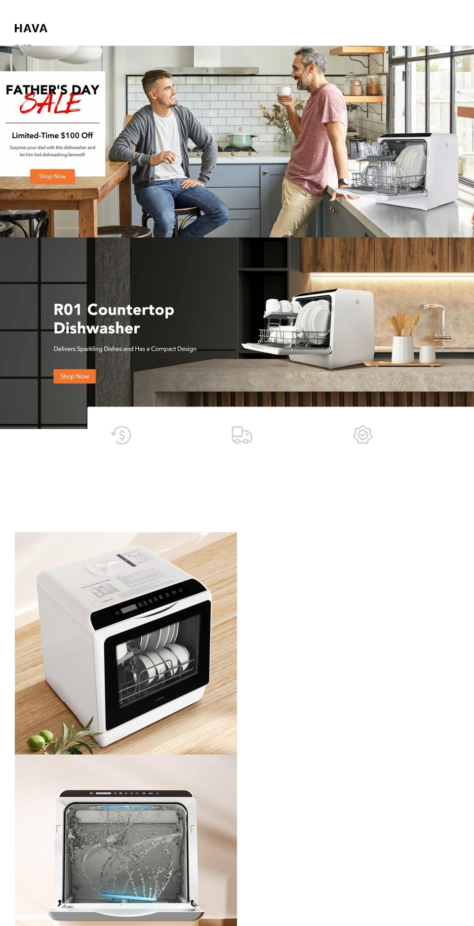 havalab.com shopify website screenshot