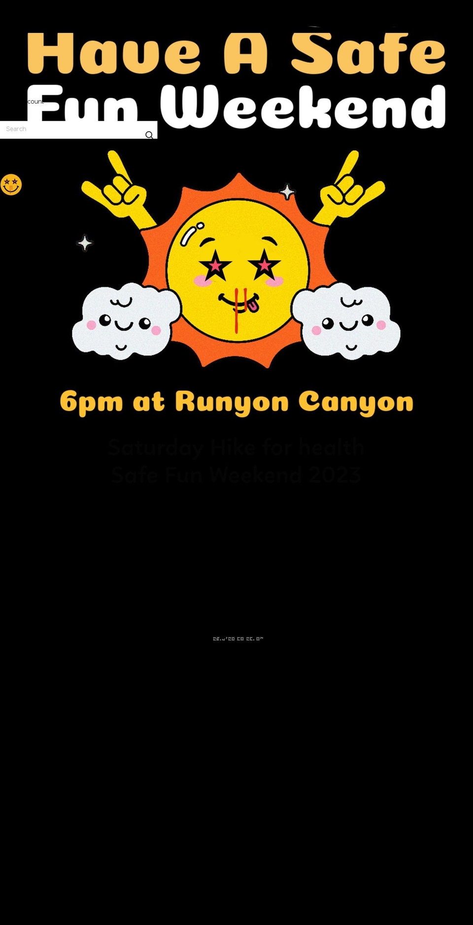 haveasafefunweekend.com shopify website screenshot