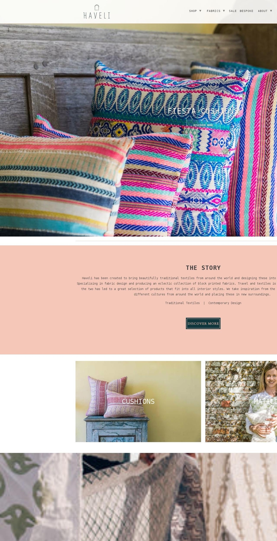 havelidesign.co.uk shopify website screenshot