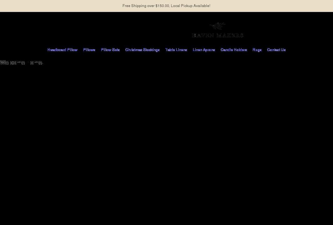 havenmakers.ca shopify website screenshot