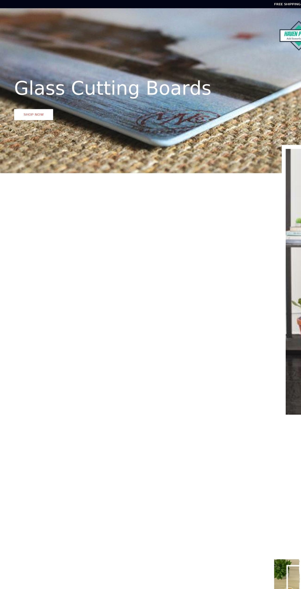 havenplanet.com — Shopify storefront screenshot