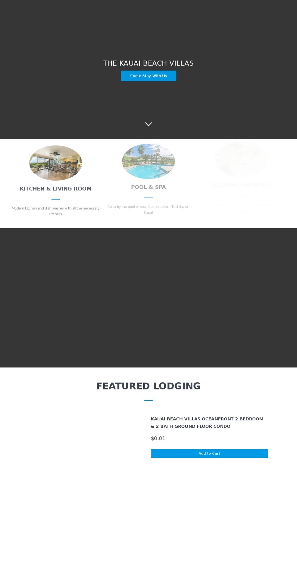 hawaiiresort.net shopify website screenshot