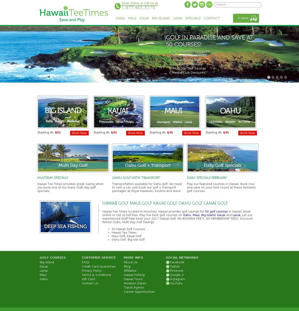 hawaiiteetimes.com shopify website screenshot