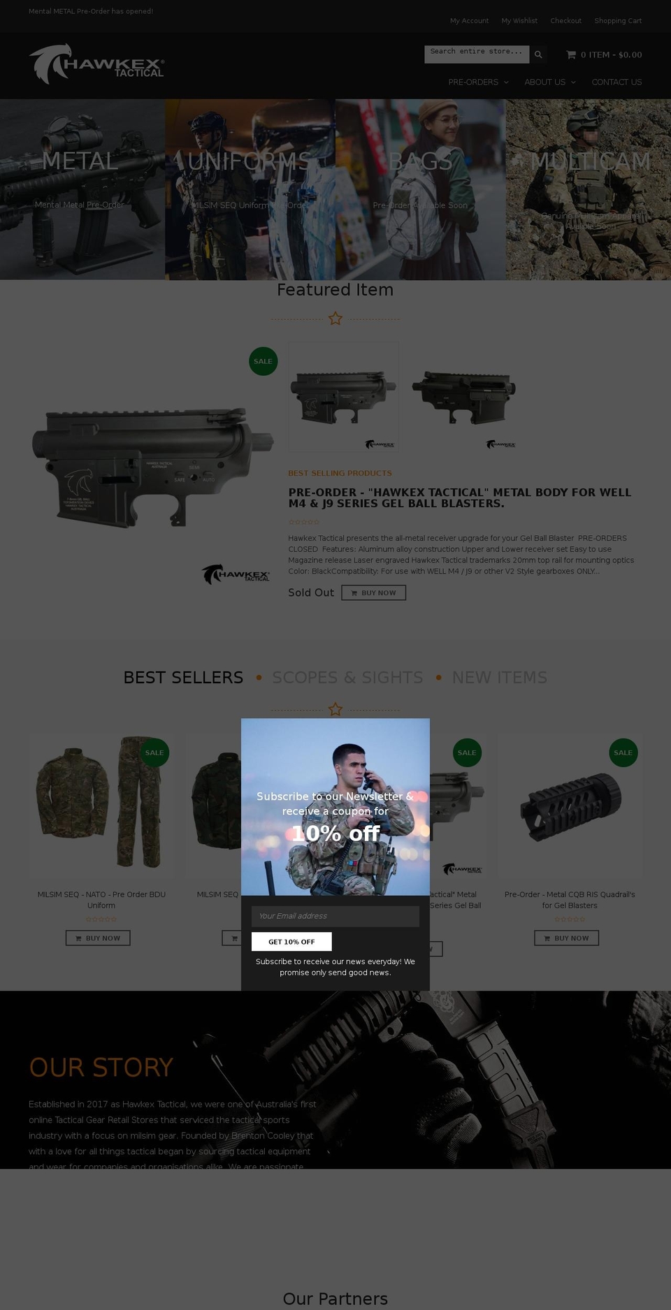 peacock-fashion-r27 Shopify theme site example hawkextactical.com