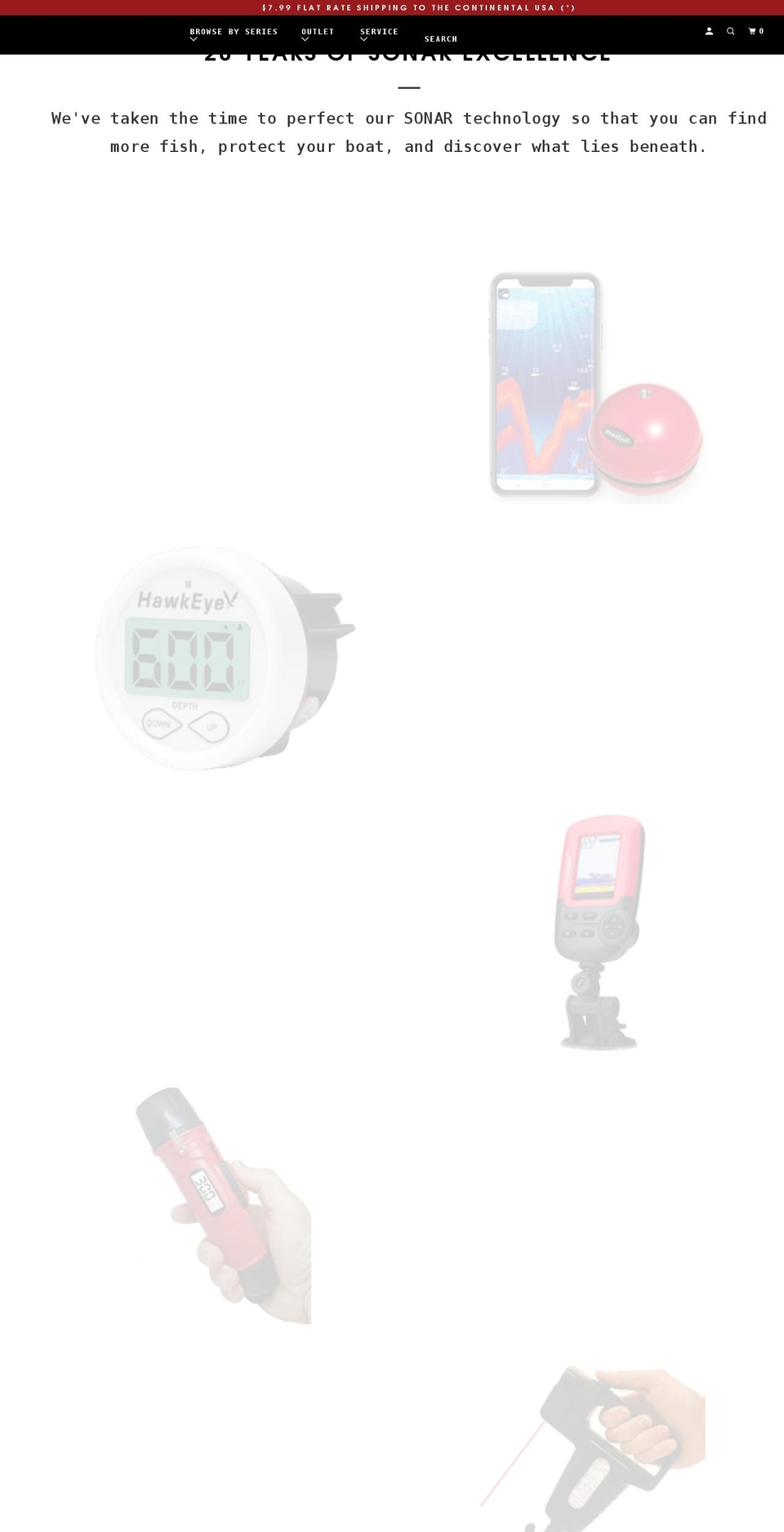 hawkeyeelectronics.com shopify website screenshot