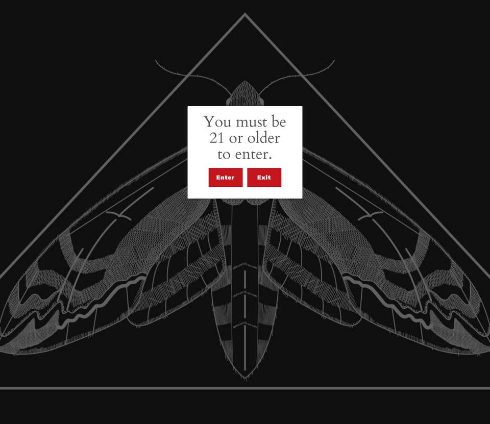 hawkmothbrewery.com — Shopify storefront screenshot