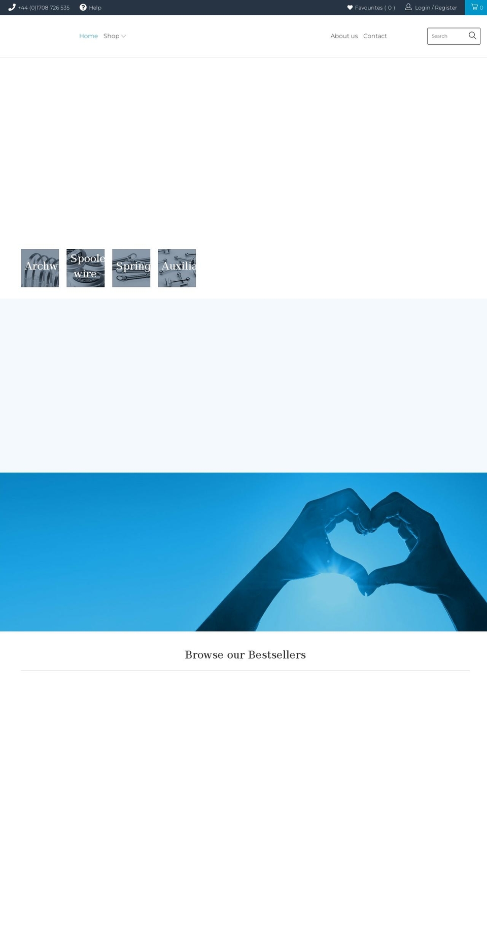 hawleyrussell.com — Shopify storefront screenshot