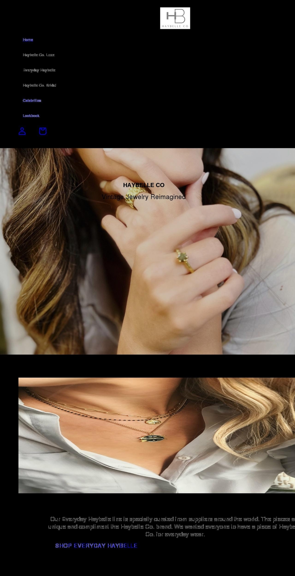 haybelleco.com shopify website screenshot