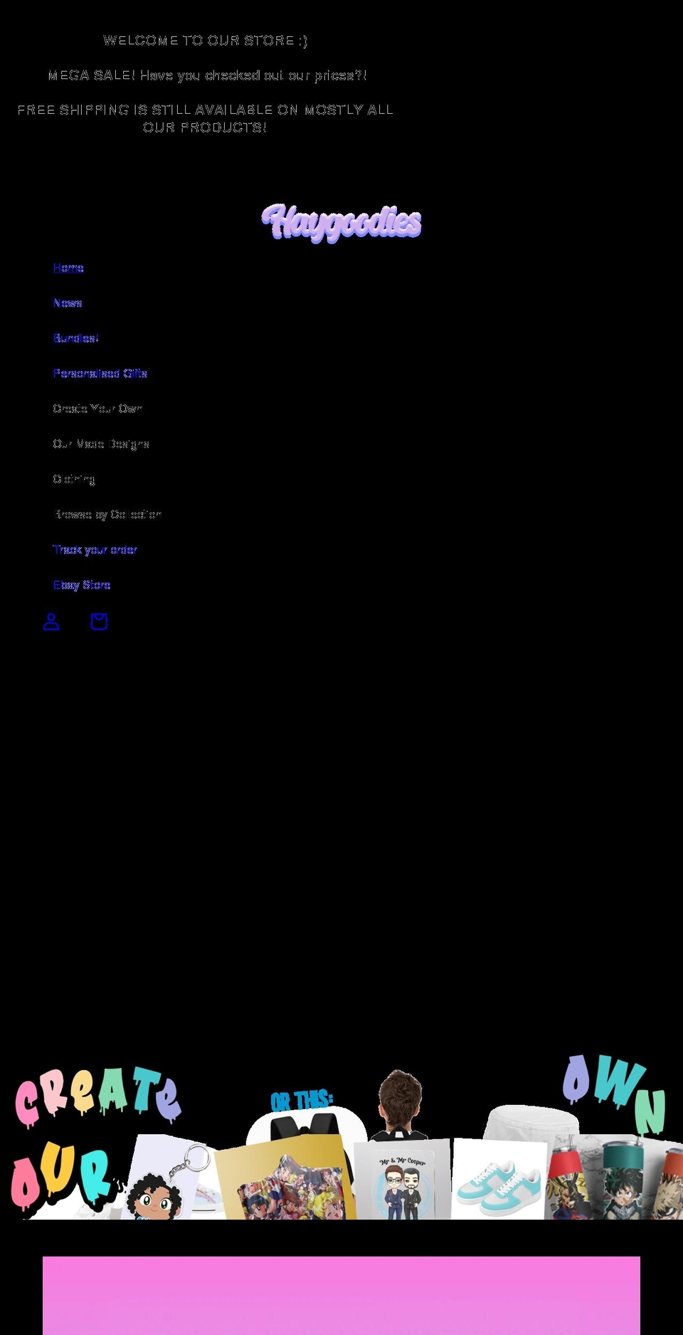 haygoodies.com shopify website screenshot