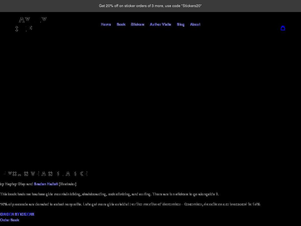 hayleydiep.com shopify website screenshot