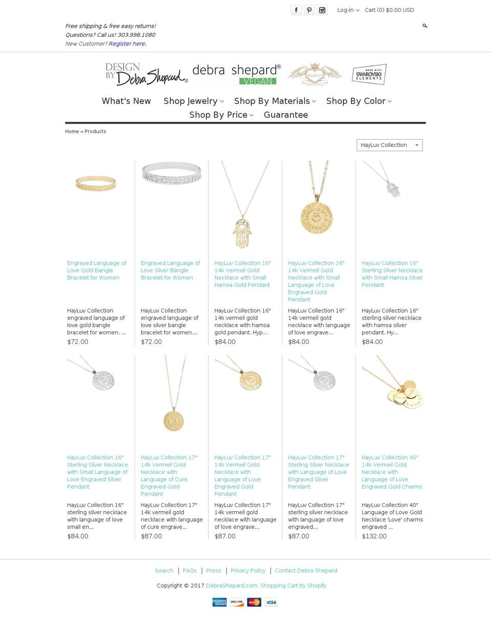hayluv.com shopify website screenshot