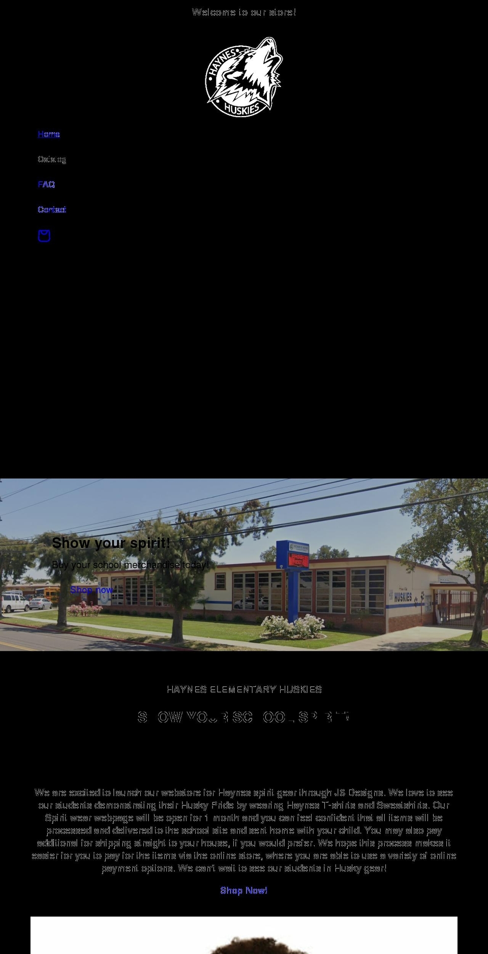 haynesstore.com shopify website screenshot