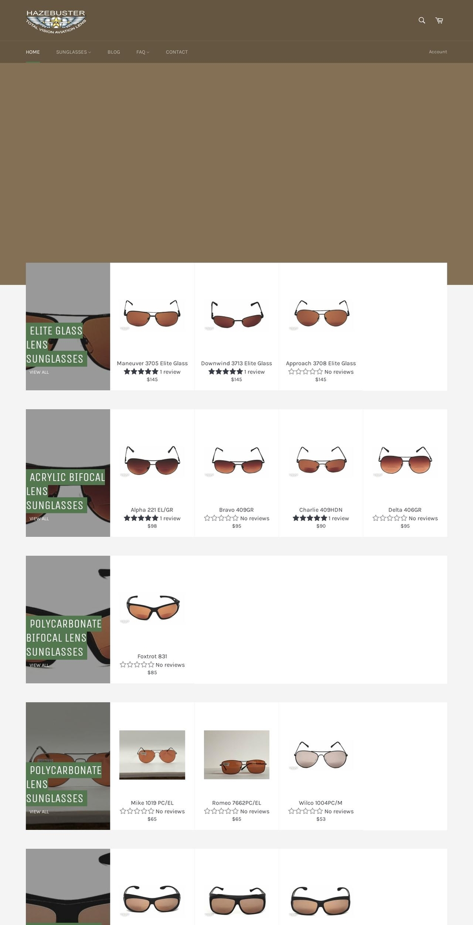 hazebuster.com shopify website screenshot