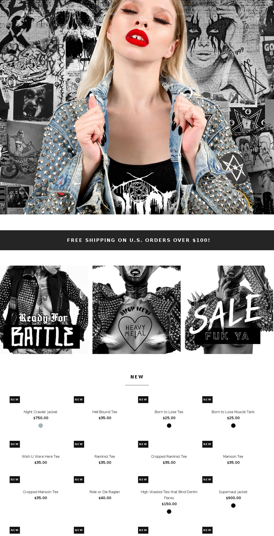boundless Shopify theme site example hazmatdesign.com