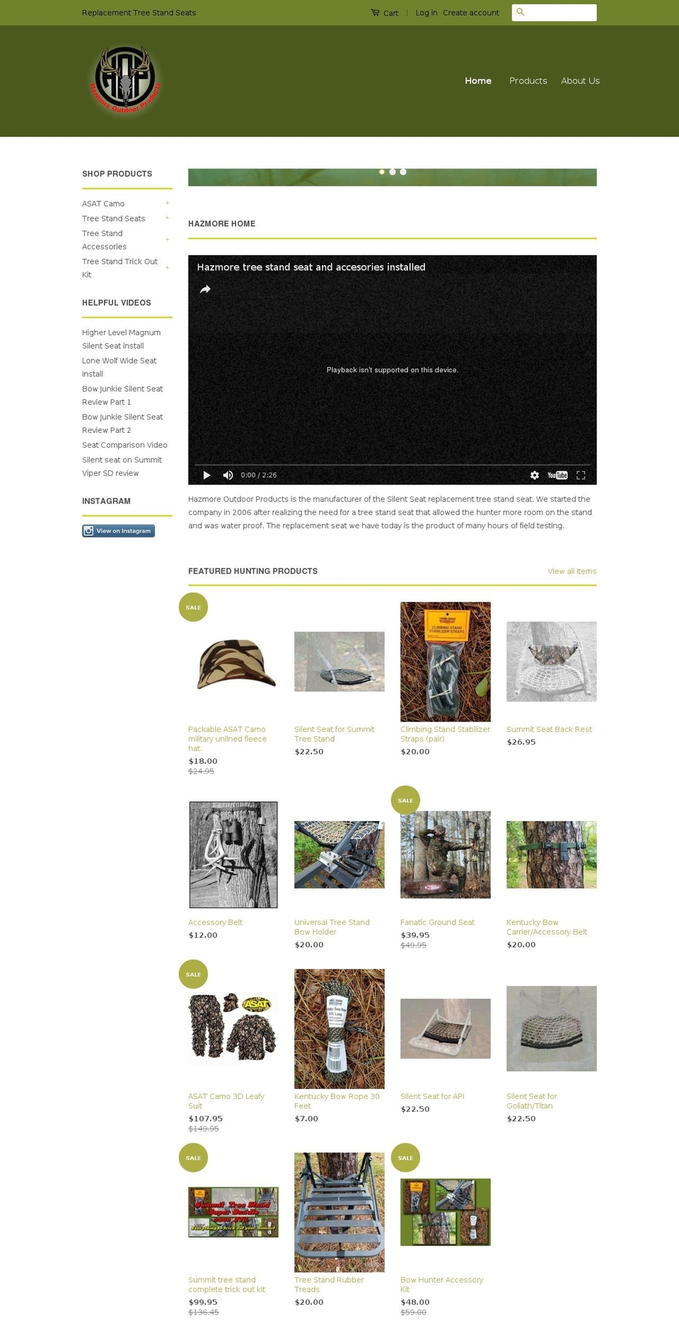 hazmore.net shopify website screenshot