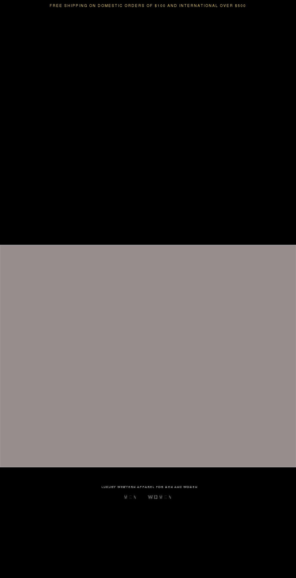 hbarccaliforniaranchwear.com — Shopify storefront screenshot
