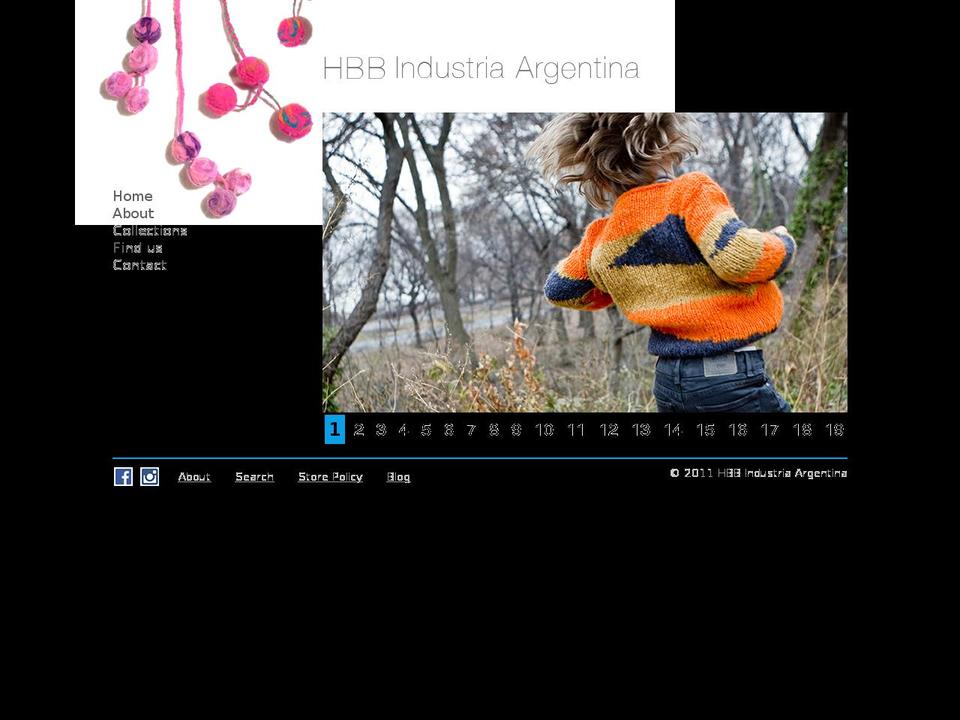 hbbia.com shopify website screenshot