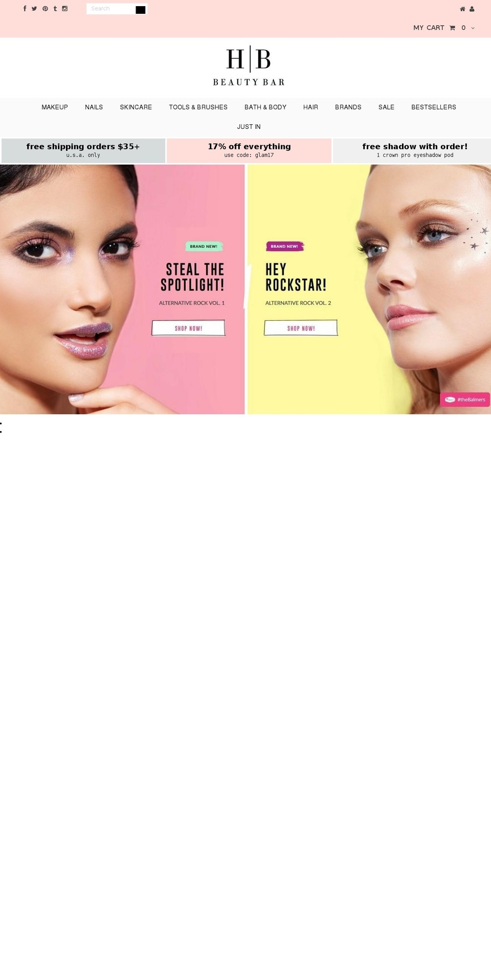 hbwigs.com — Shopify storefront screenshot