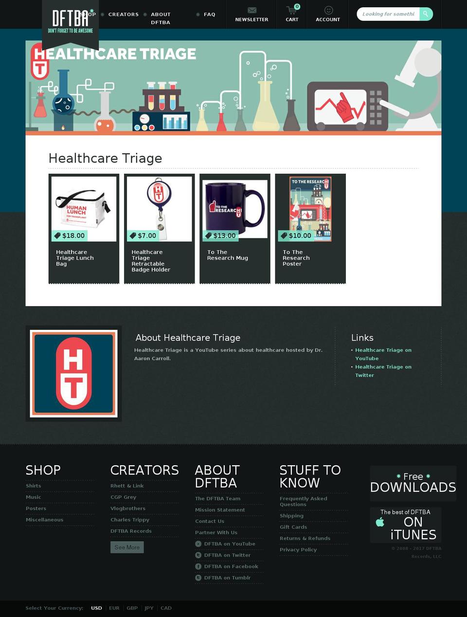DFTBA V4.4 (3five dev - sold products) Shopify theme site example hctmerch.com