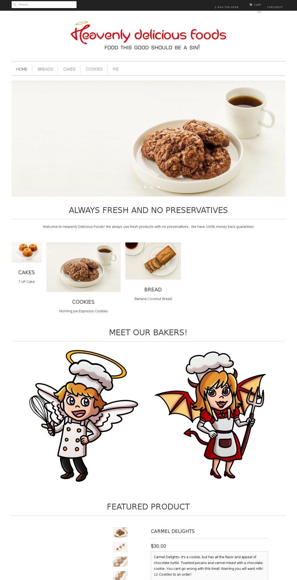 hdbrandedfoods.com — Shopify storefront screenshot