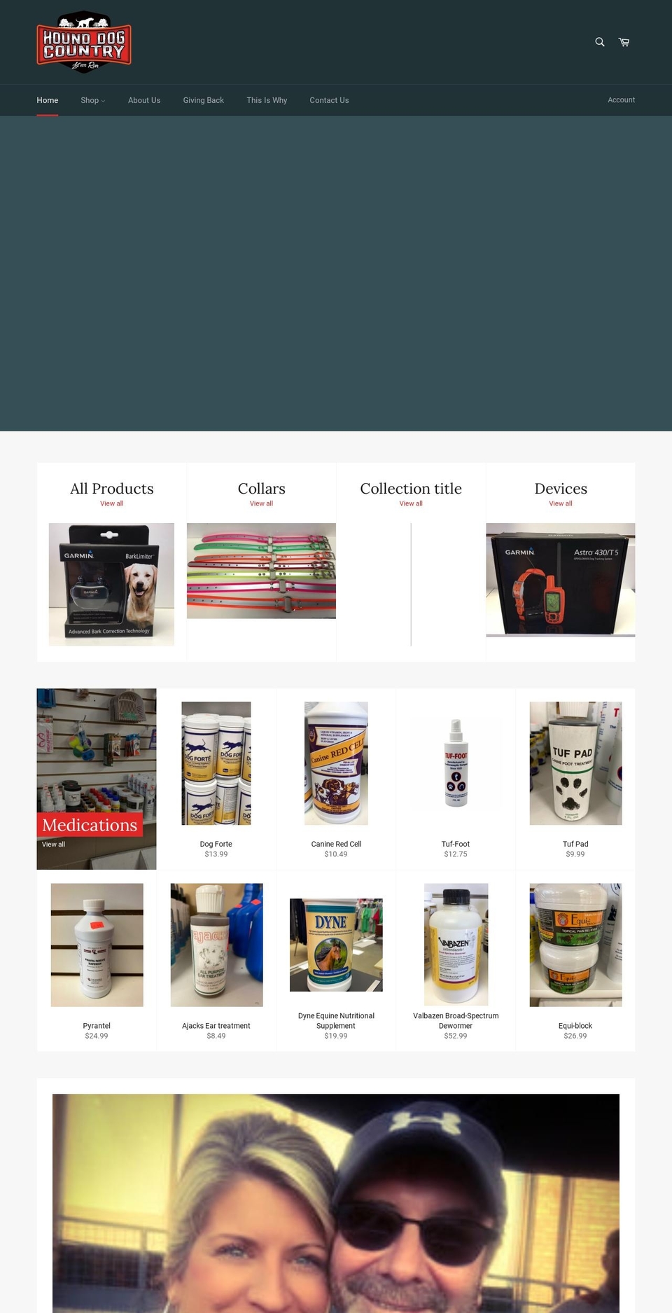 hdcgear.com shopify website screenshot