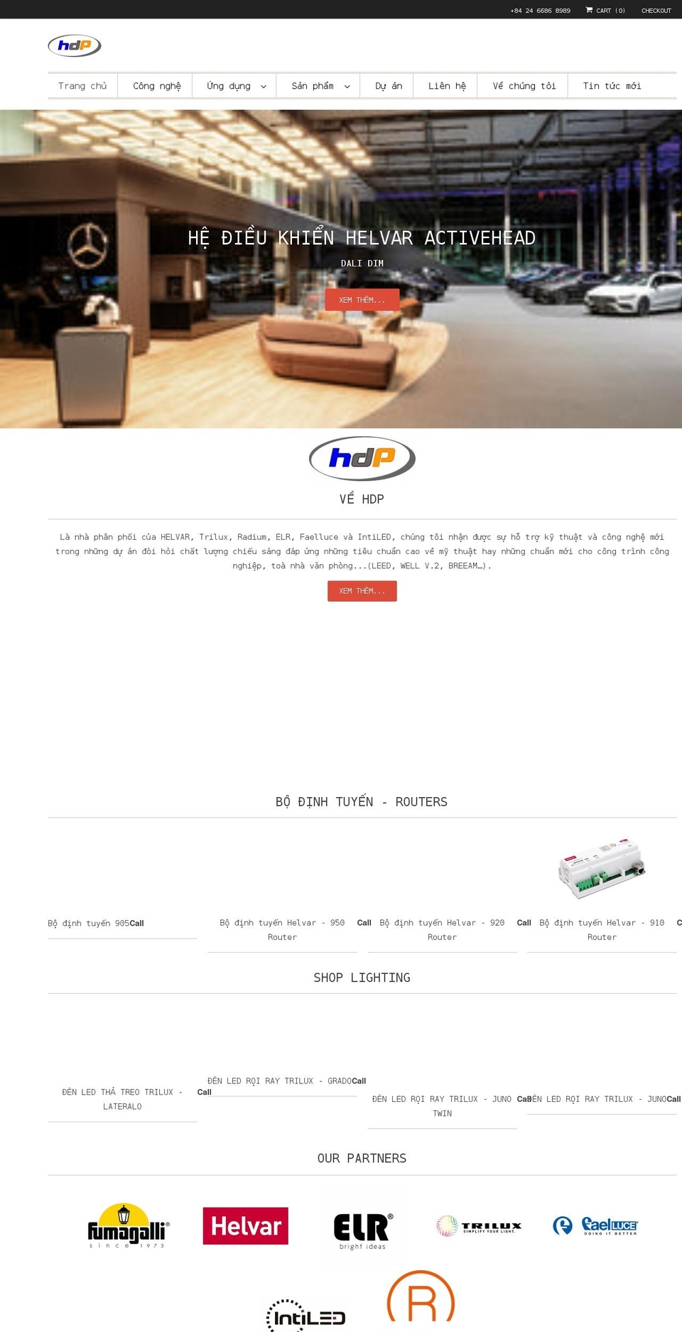 hdptech.com.vn shopify website screenshot