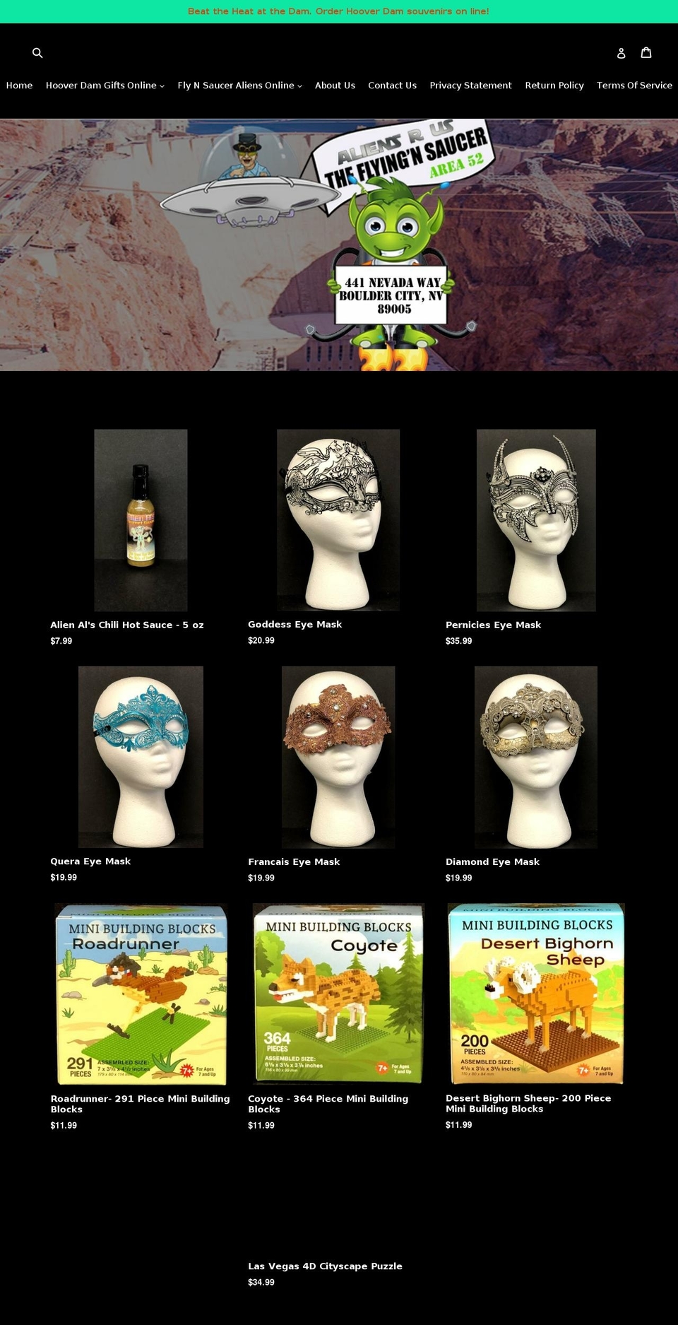 hdsnv.net shopify website screenshot