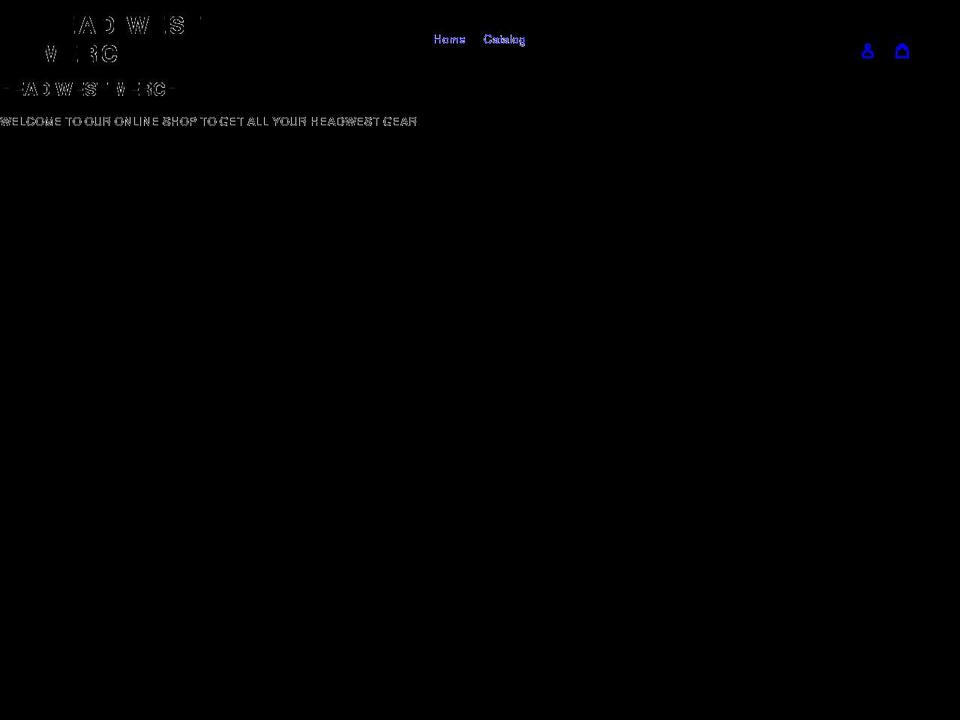 head-west-merch.myshopify.com shopify website screenshot