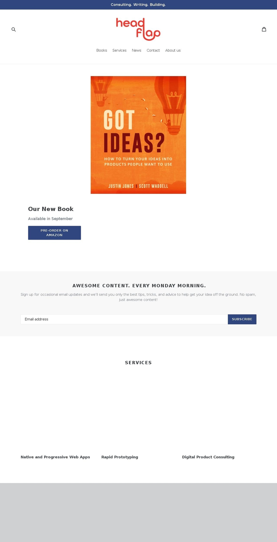 headflap.com — Shopify storefront screenshot