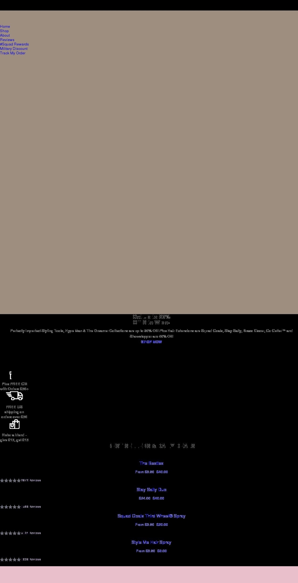 headkandybrush.com — Shopify storefront screenshot