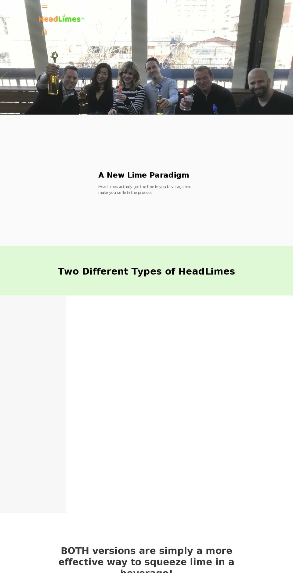 headlimes.com shopify website screenshot