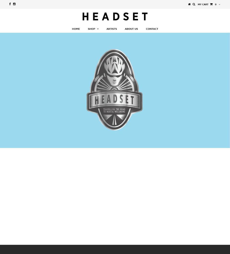 headsetapparel.com shopify website screenshot