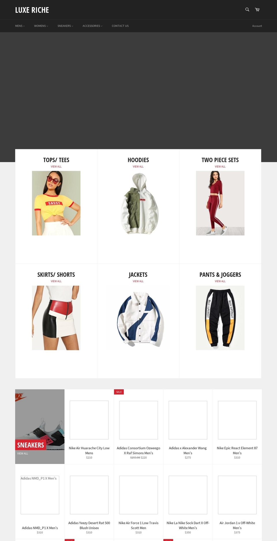headsntoes.com — Shopify storefront screenshot