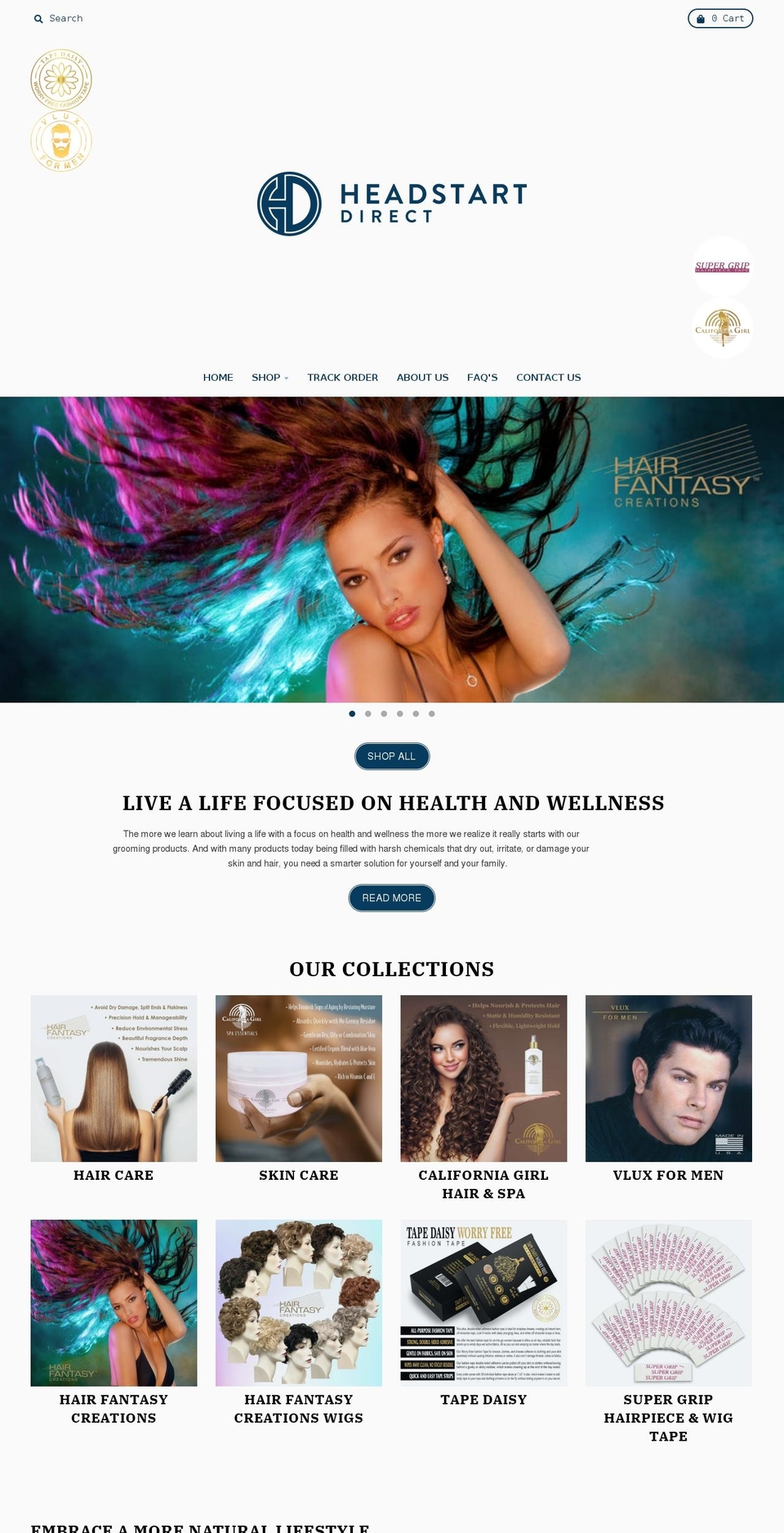 headstart-direct.com shopify website screenshot