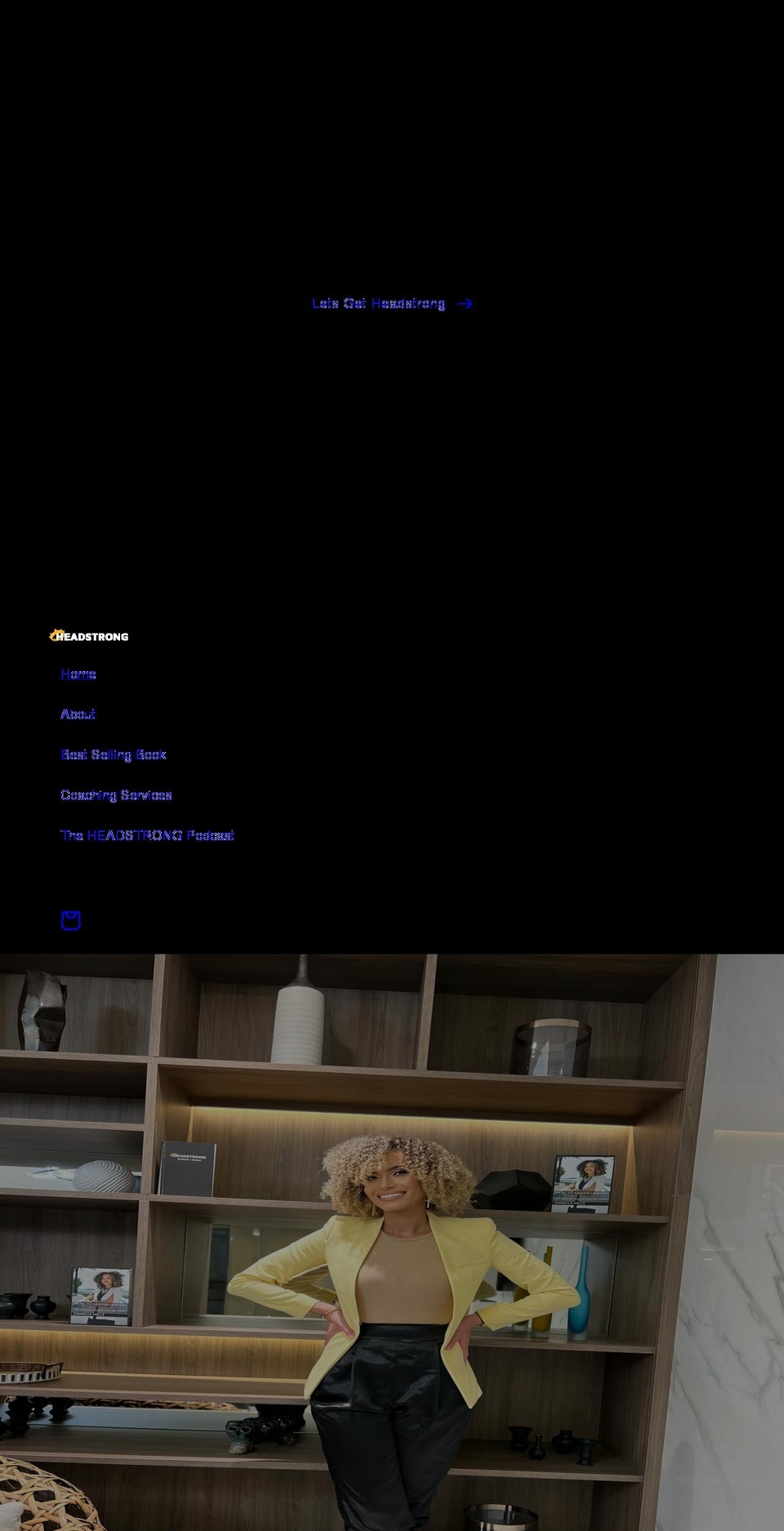 headstrongmind.com shopify website screenshot