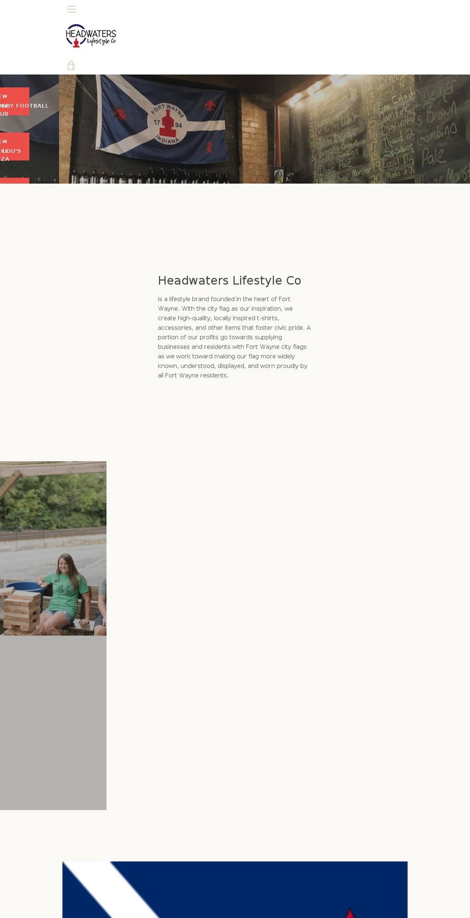 headwaterslifestyleco.com — Shopify storefront screenshot