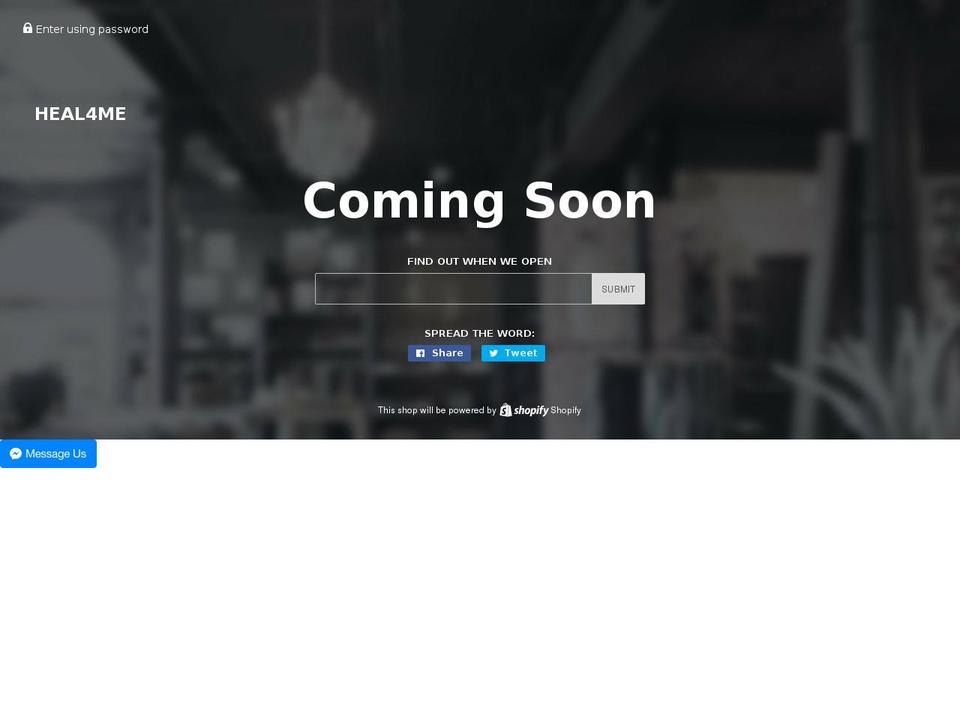 heal4me.com — Shopify storefront screenshot