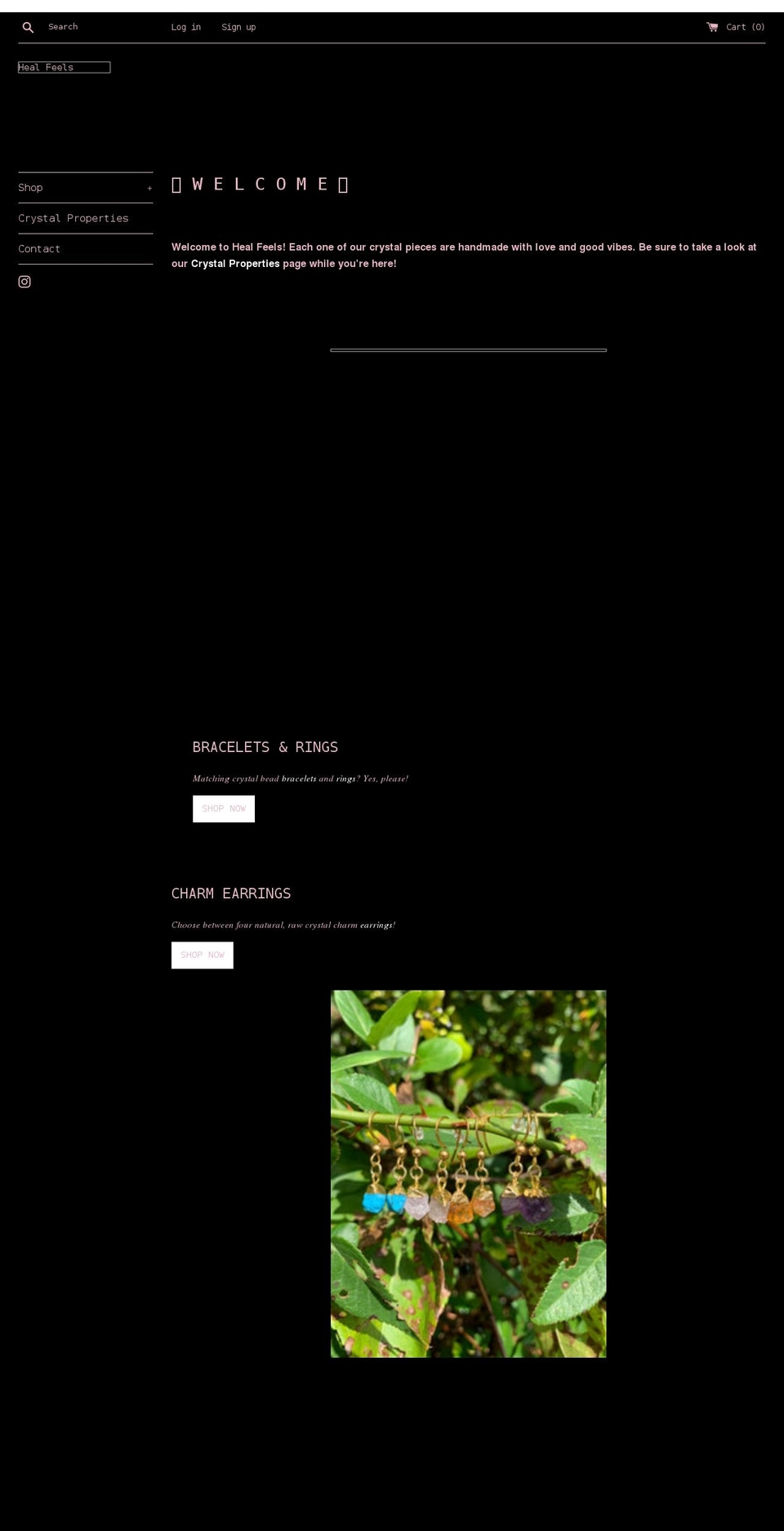 healfeels.com shopify website screenshot