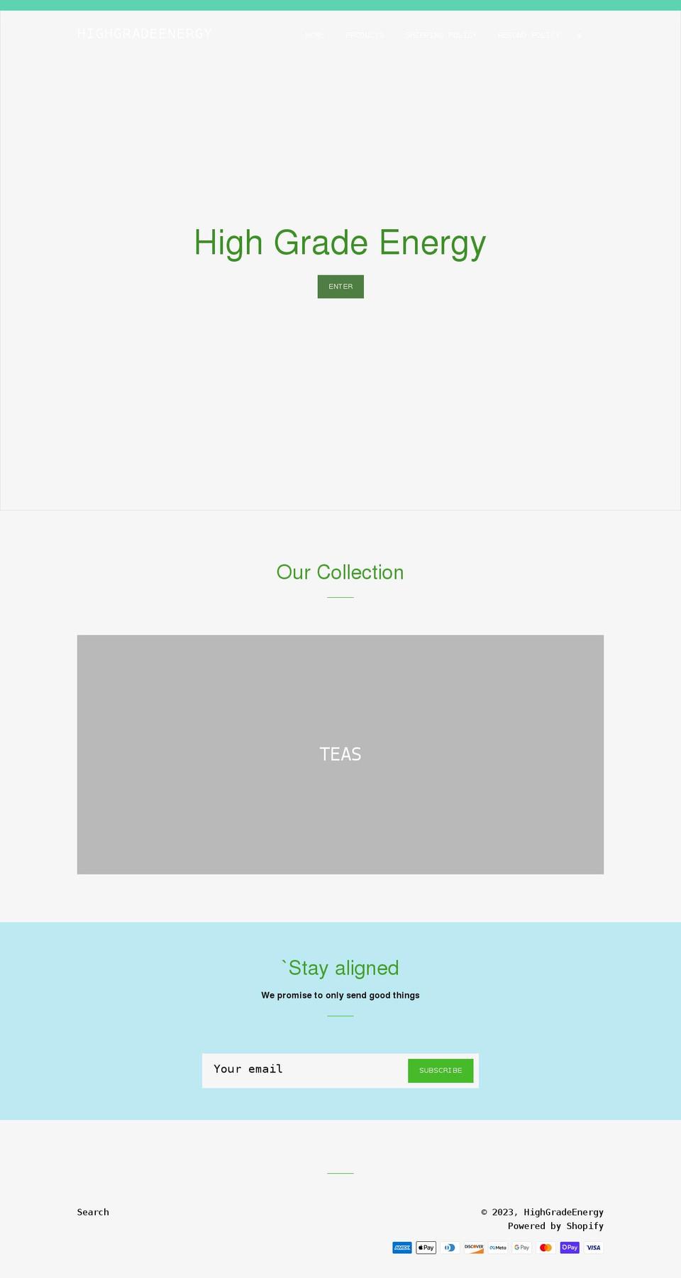 healherrr.com shopify website screenshot