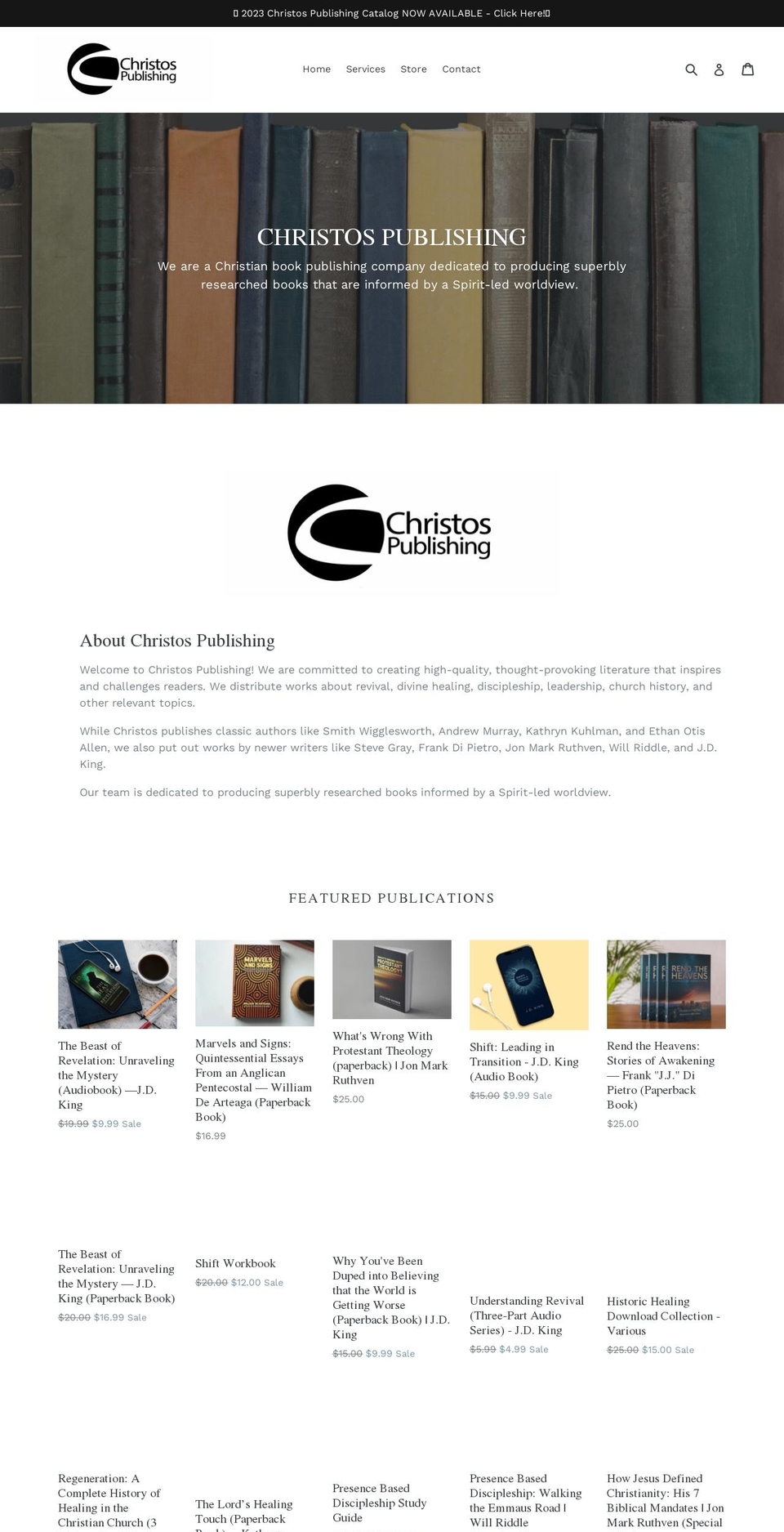 healinginhistory.org shopify website screenshot