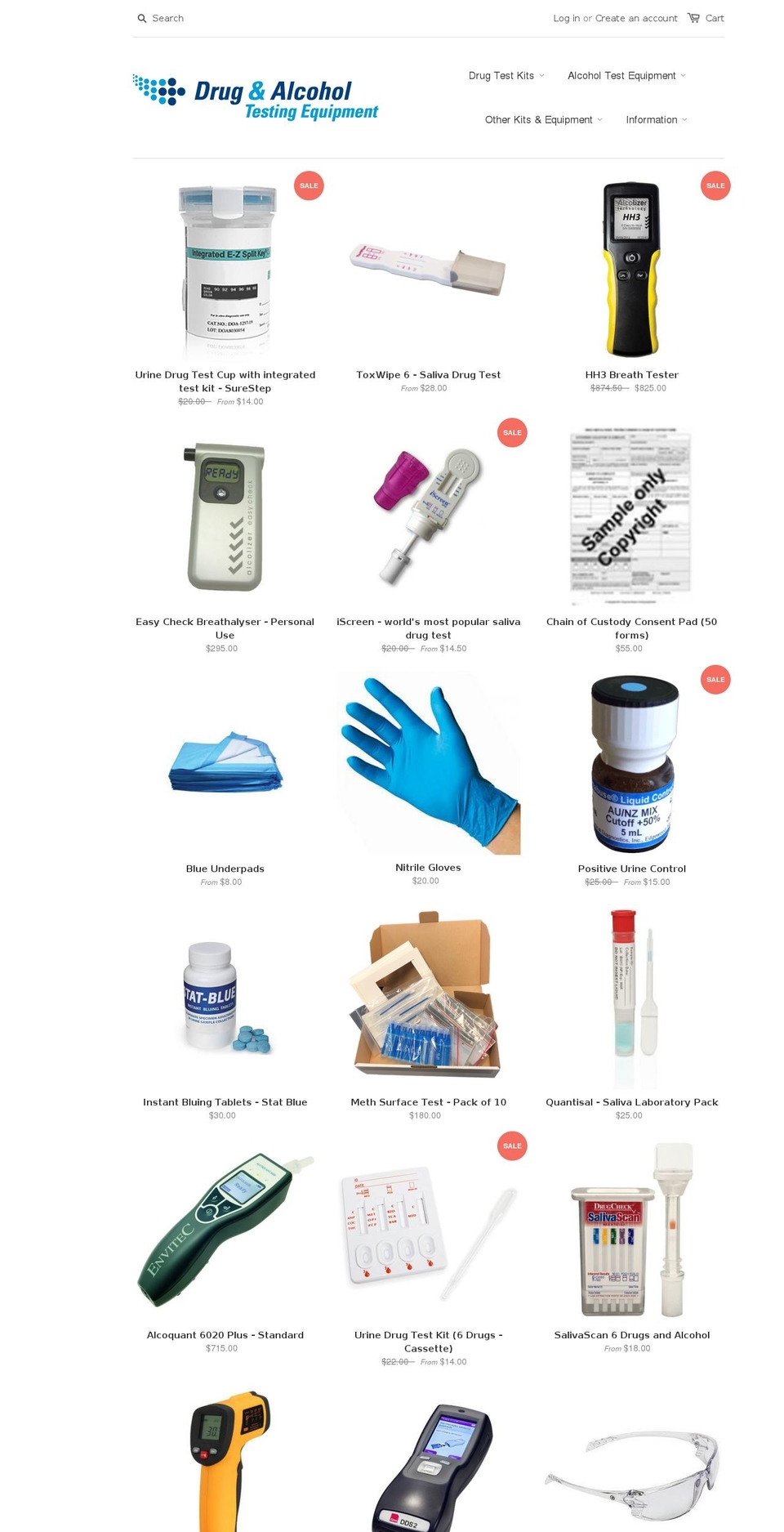 health-equipment.com — Shopify storefront screenshot