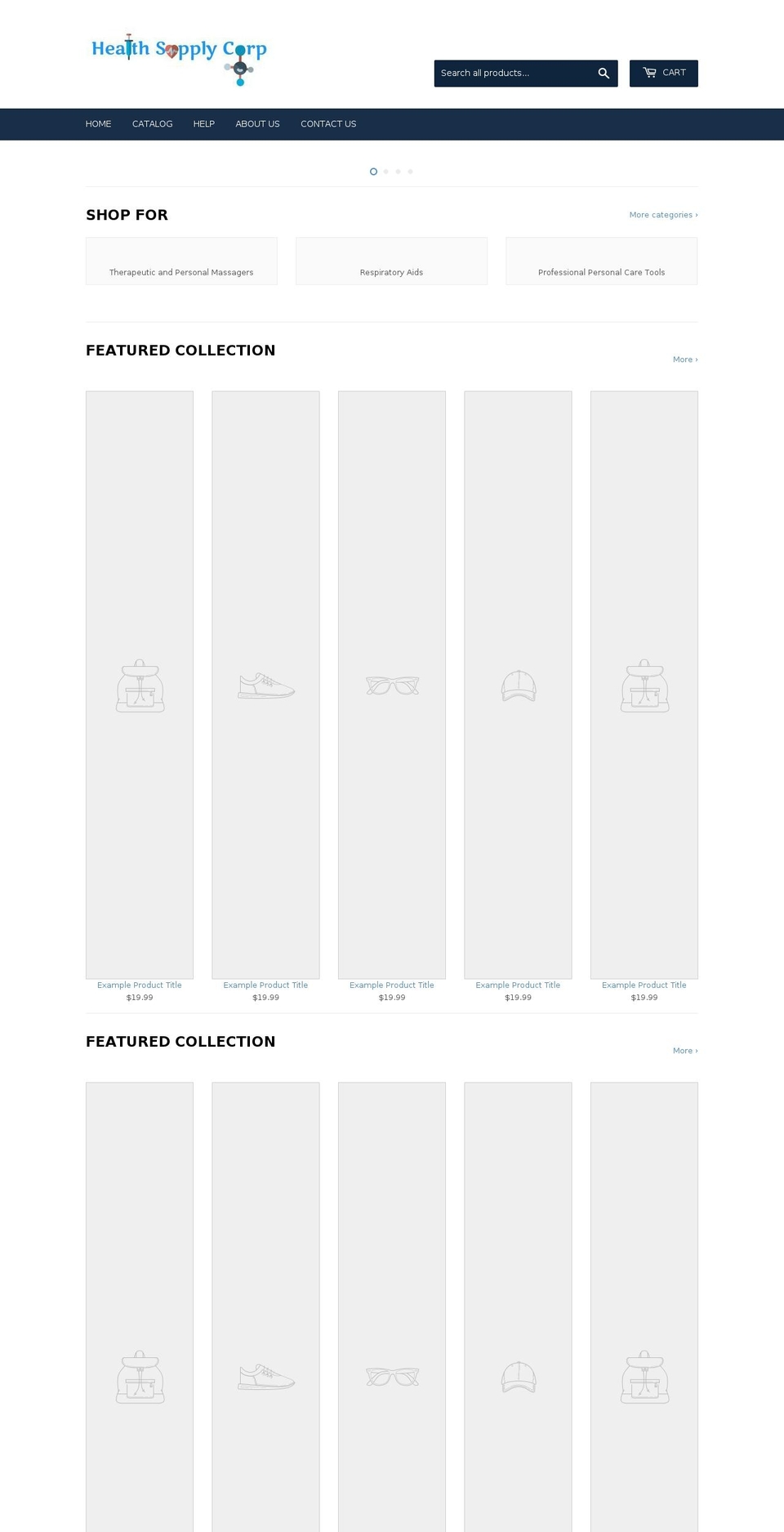 health-supply-corp.com — Shopify storefront screenshot
