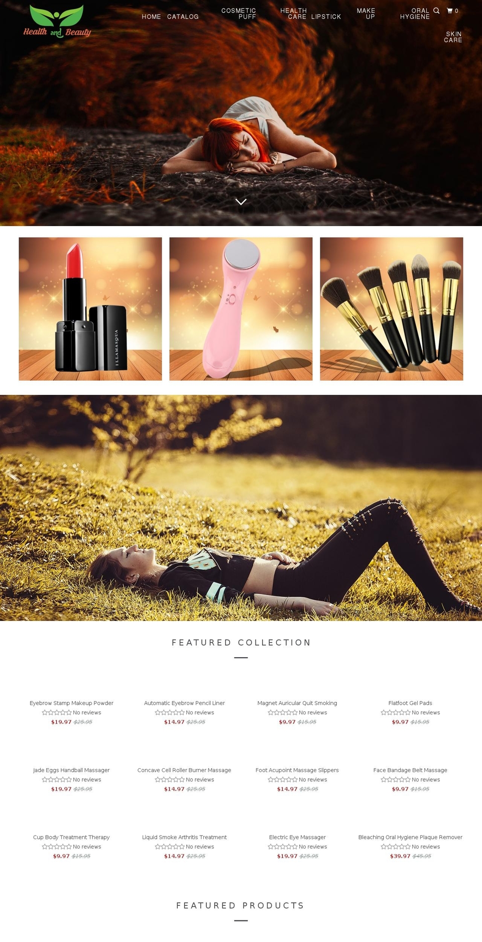 socialstinger.com Shopify theme site example healthandbeautytop.com