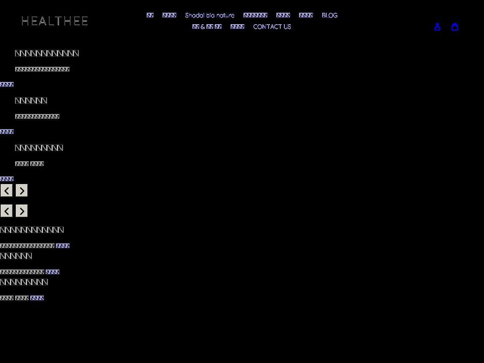 healthee.net shopify website screenshot