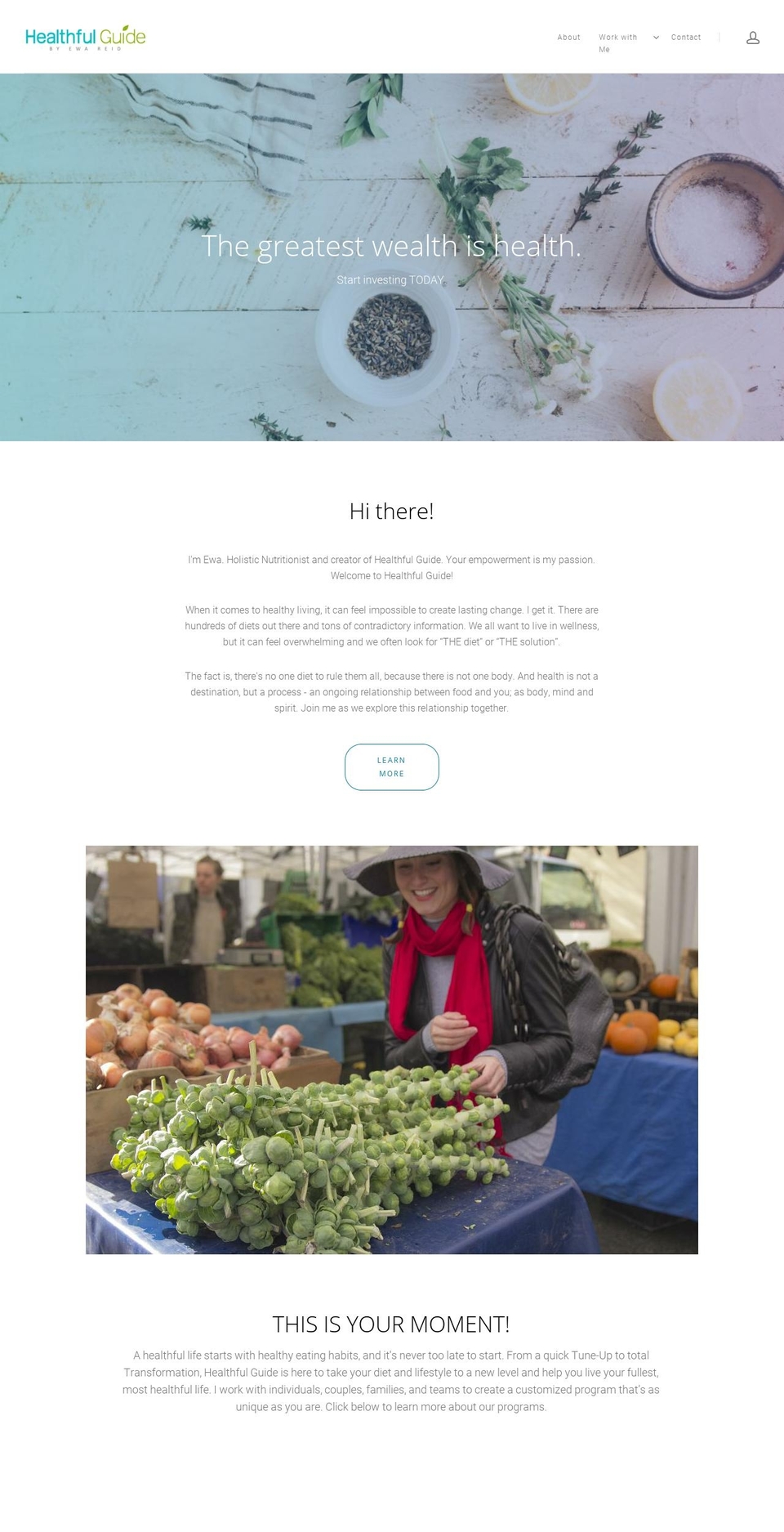 healthfulguide.com — Shopify storefront screenshot